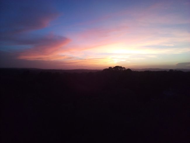Sunset Tikal