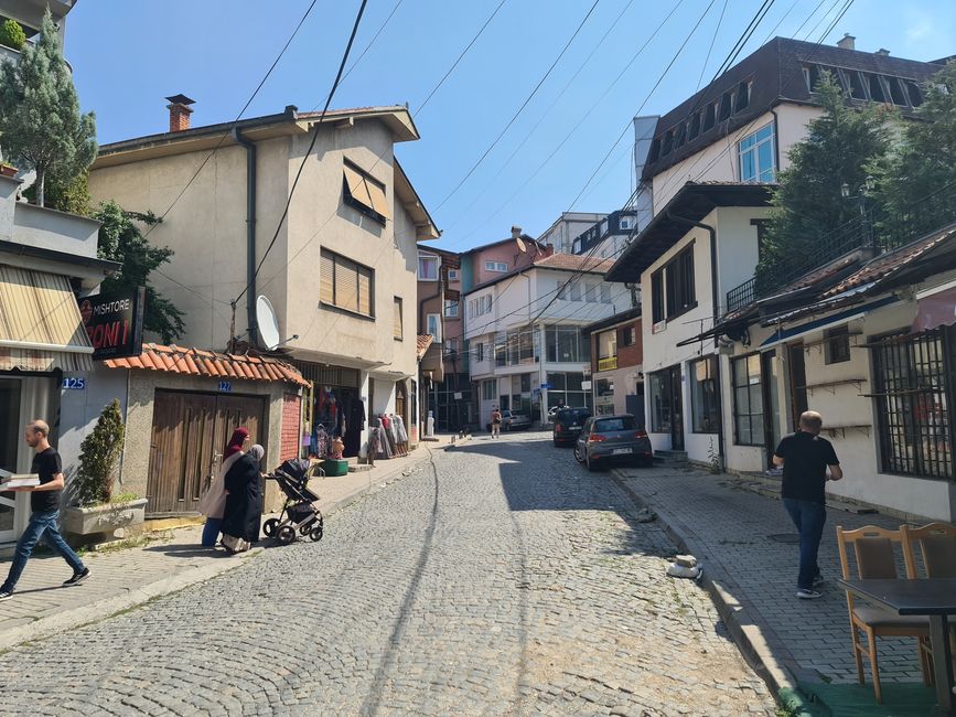 Pristina hat auch eine Altstadt. Aber viel ist nicht mehr zu sehen.