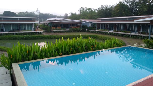 Our "private resort" the "Milin Villa"