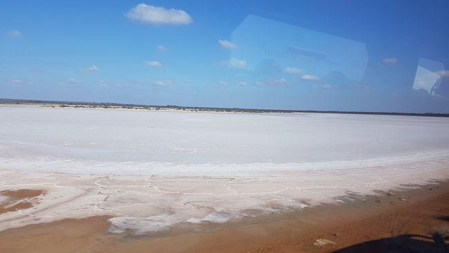Or dried-up salt lakes.