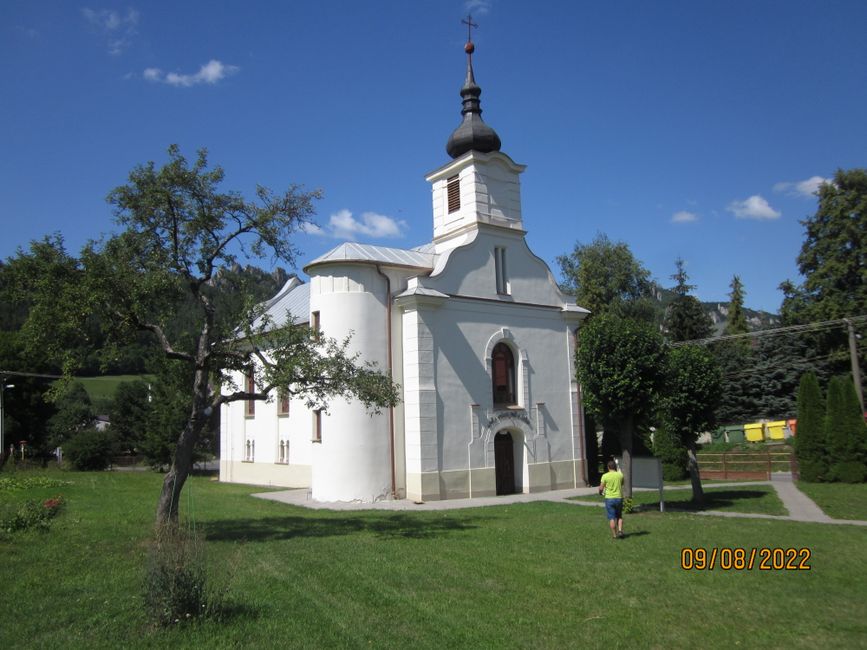 Iglesia del pueblo de Sulov