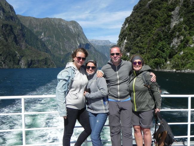 20th to 21st December 2017 Te Anou - Doubtful & Milford Sound with Jana and Maja