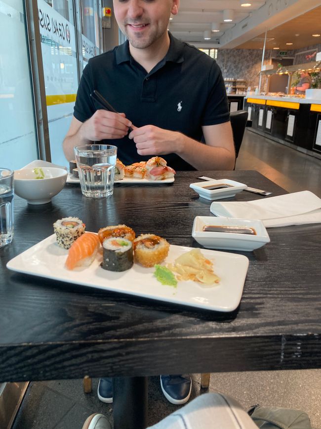 Sushi mit Akos