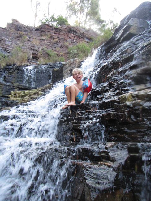 Day 17: Tom Price - Karijini National Park (Fortescue Falls & Fern Pool)