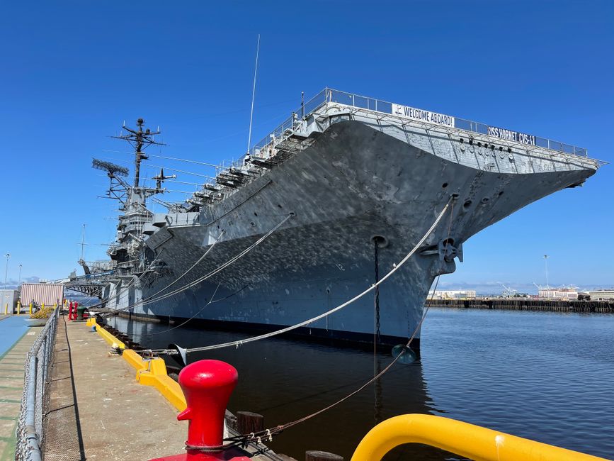 21.8.2022 - USS Hornet & Golden Gate Bridge