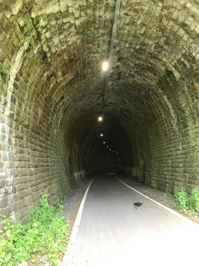 Mein erster Tunnel, nett frisch😊