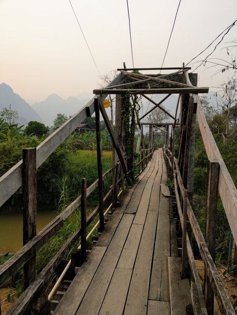 An exciting day in Vang Vieng