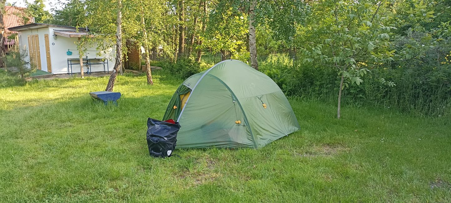Unser Zelt in Gaski