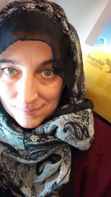 Bei Iran Air sollte man bereits im Flugzeug das Kopftuch tragen