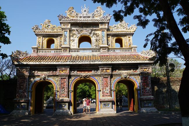 Tor zur Zitadelle in Hué