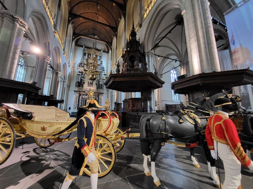 Exhibition about Queen Juliana in the Nieuwe Kerk