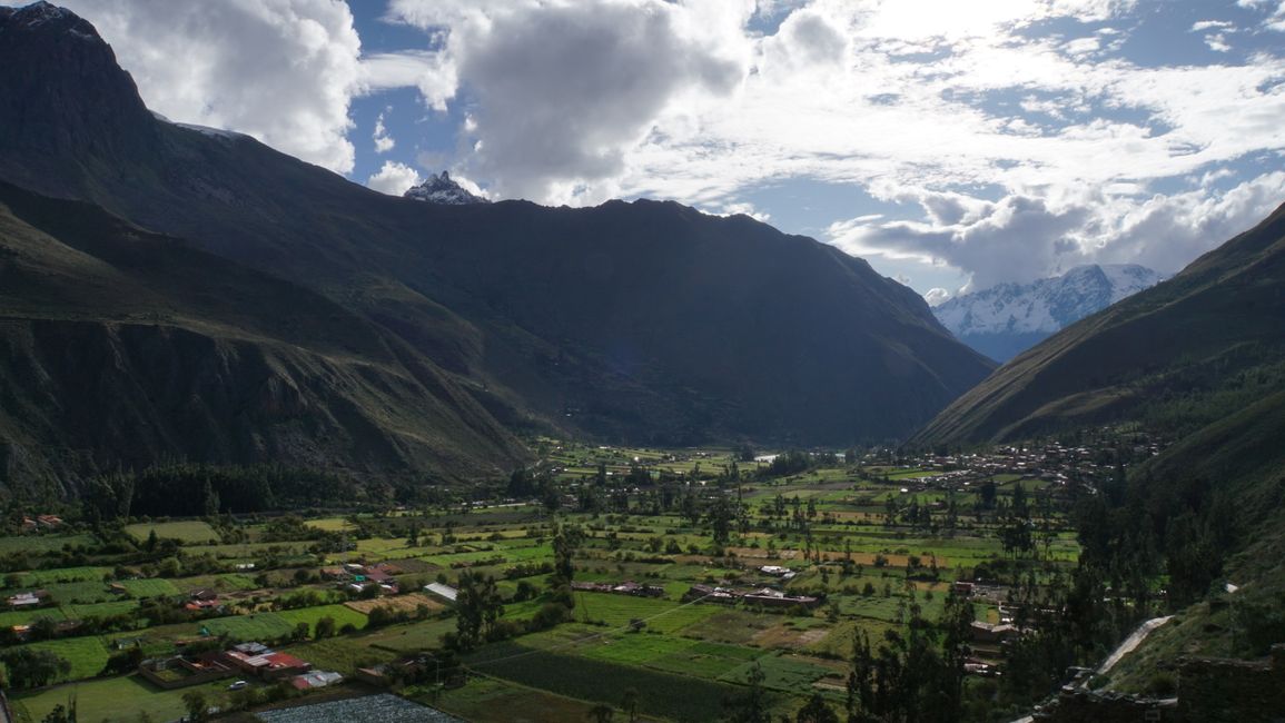 The Sacred Valley towards Machu Picchu
