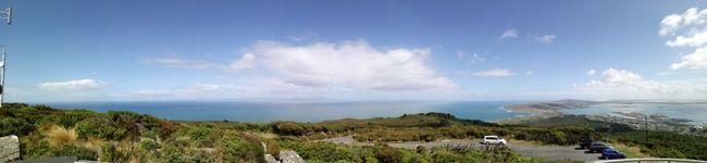View from Bluff Hill to Stewart Island