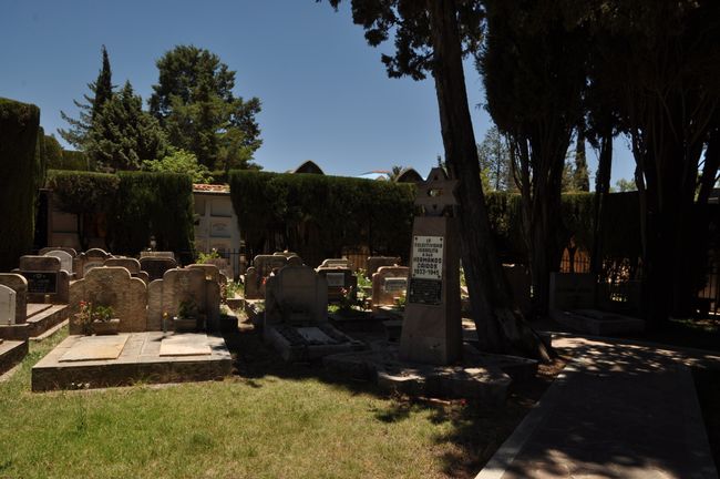 Friedhof der aus Europa vor dem 2. WK geflüchteten Juden