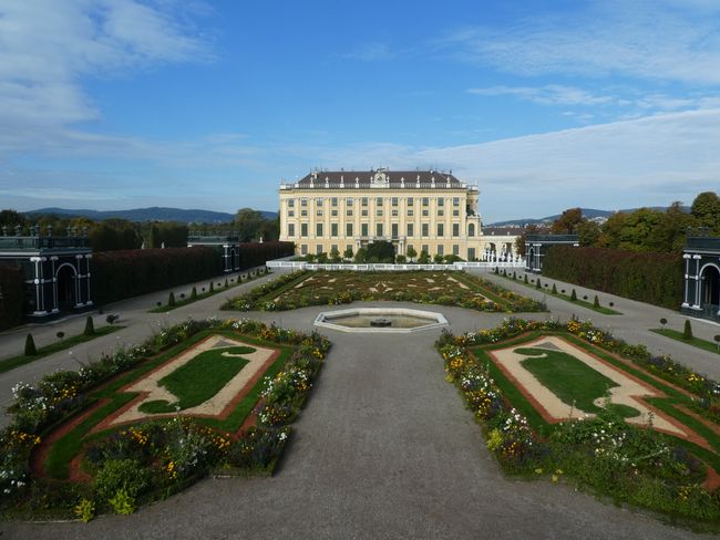 Schönbrunn mit Kronprinzengarten