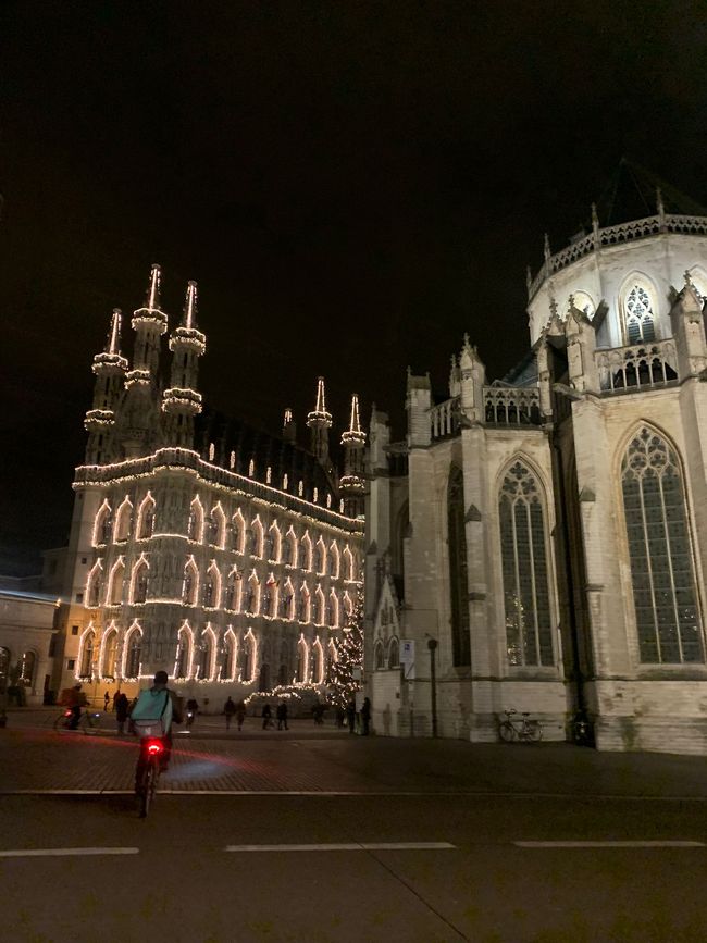 Leuven at night