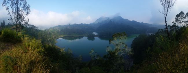 Lake in the Dieng Plateau