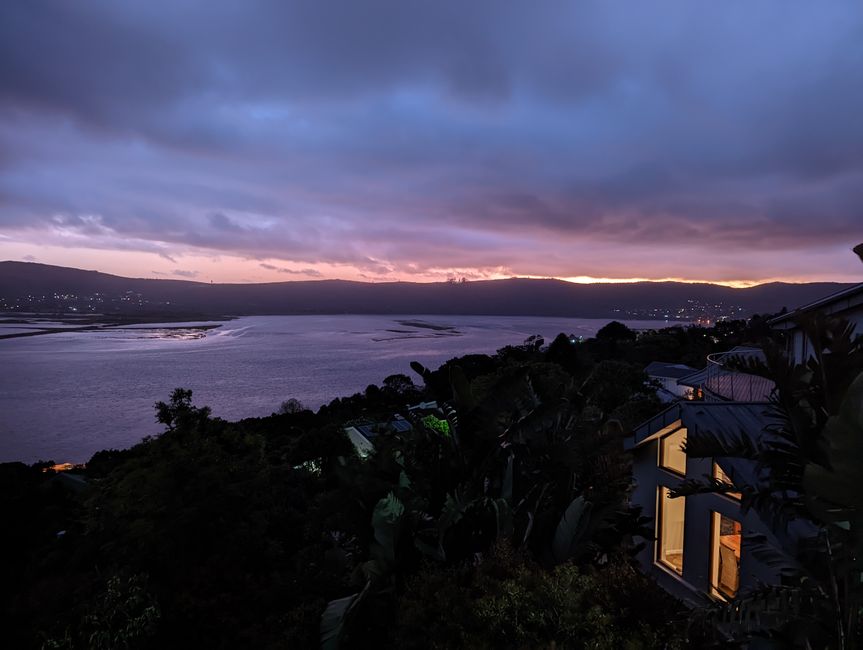 Abendsicht in Knysna