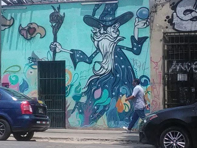 Streetart in Barranco & Miraflores