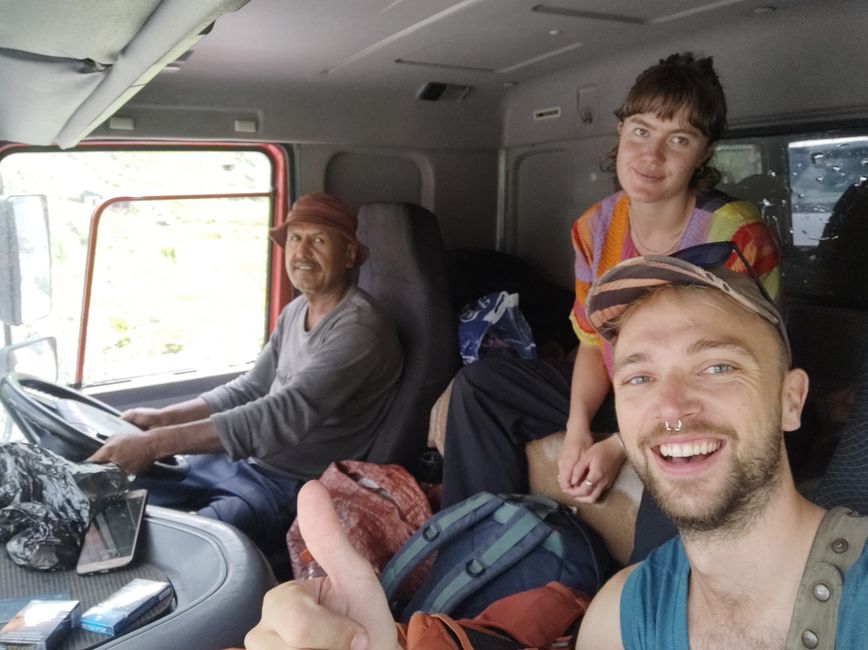 Hitchhike in a truck nr 2