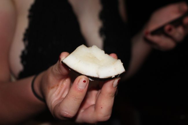 Lea's creation - the sacred coconut meat
