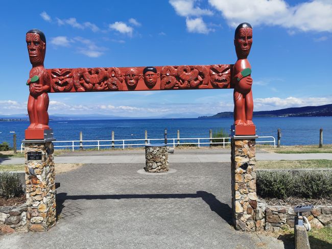 Motutere-Tongariro Alp kesişmesi-Taupo-Wai O Tapu-Okareka köli