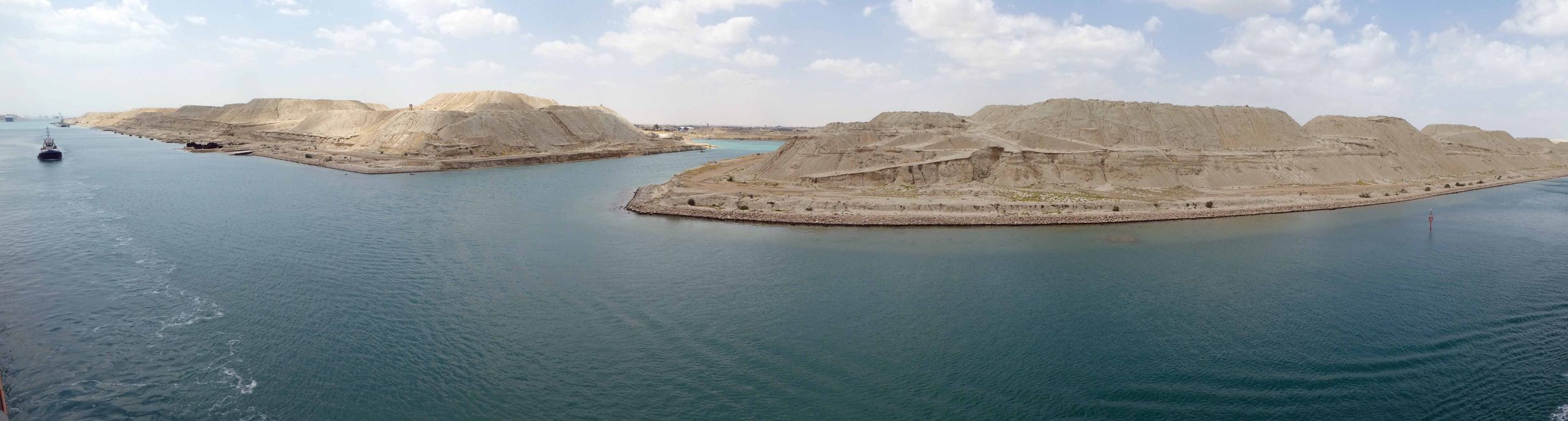 Suvaysh kanali, Suvayshdan Port Saidgacha, Misr, 2023 yil 13 aprel