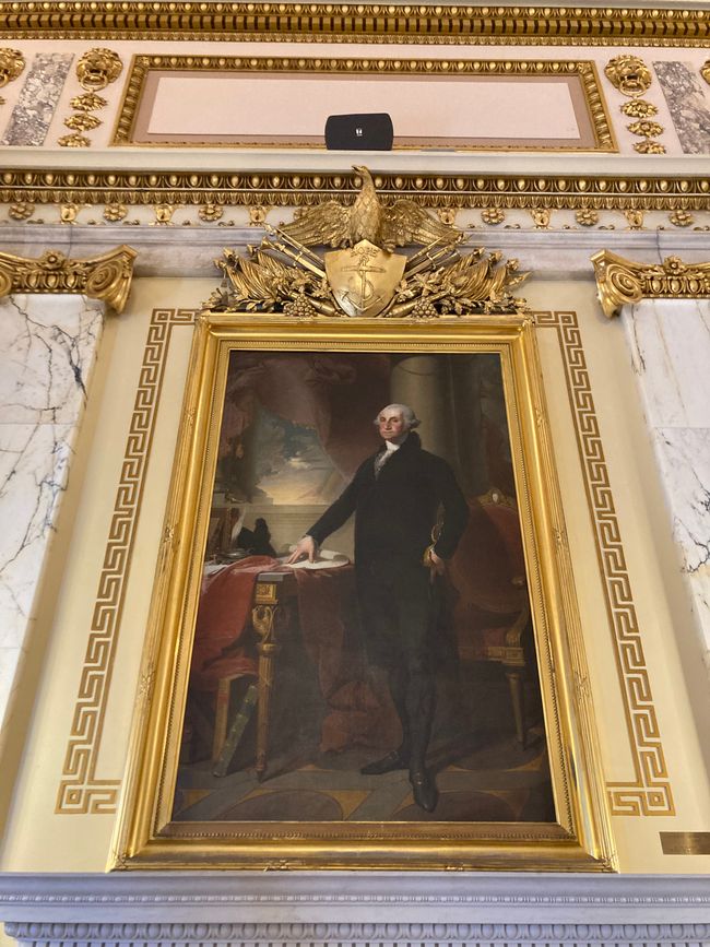 Gilbert Stuarts Gemälde George Washingtons