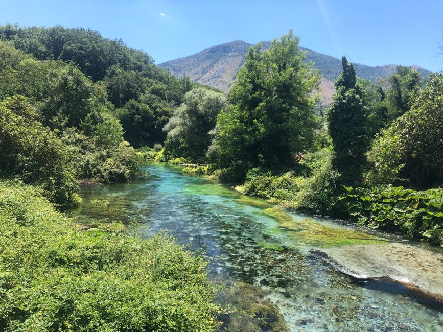 The Blue Eye - natural water spring phenomenon😳 - Albania