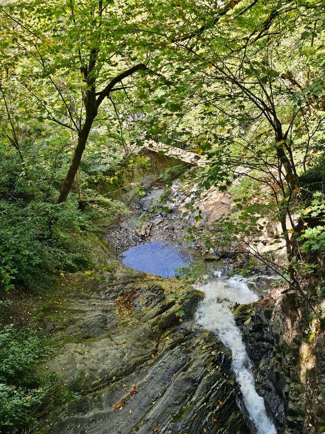 View of the waterfall