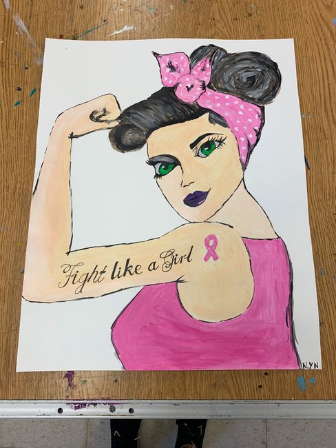 Brustkrebs Poster