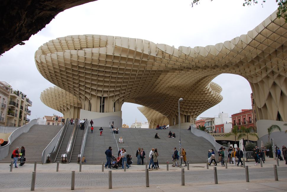 Metropol Parasol - the world's largest wooden building... in the world