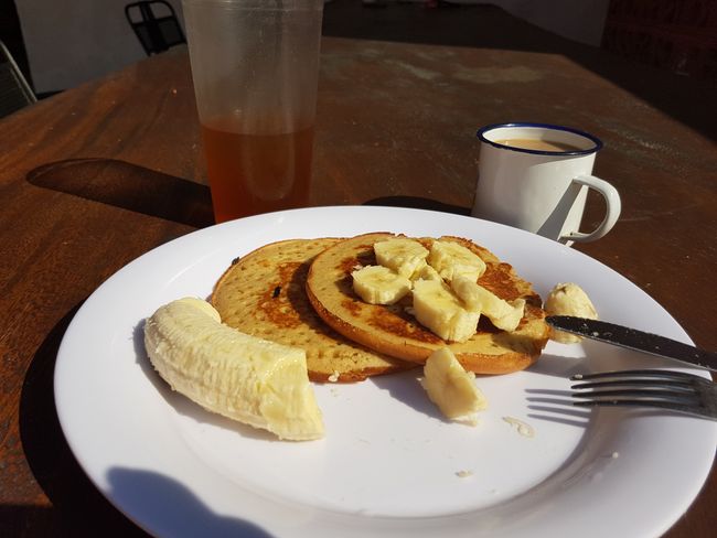 Banana Panakes zum Frühstück 