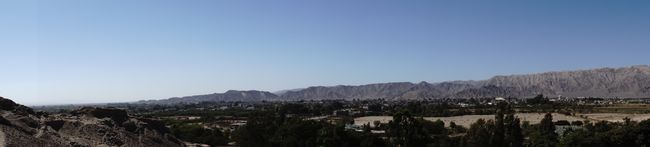 Aussicht über Nazca