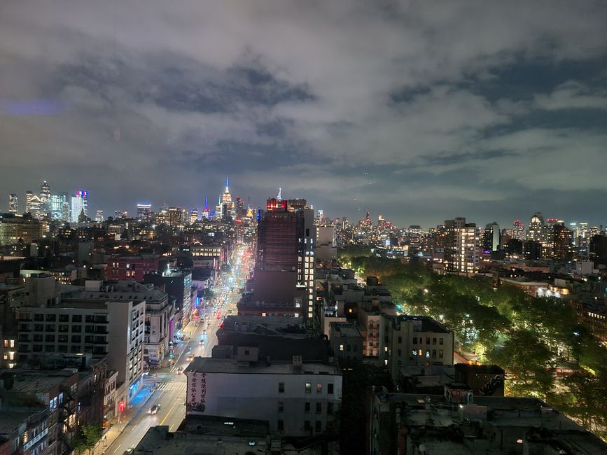 New York by night.