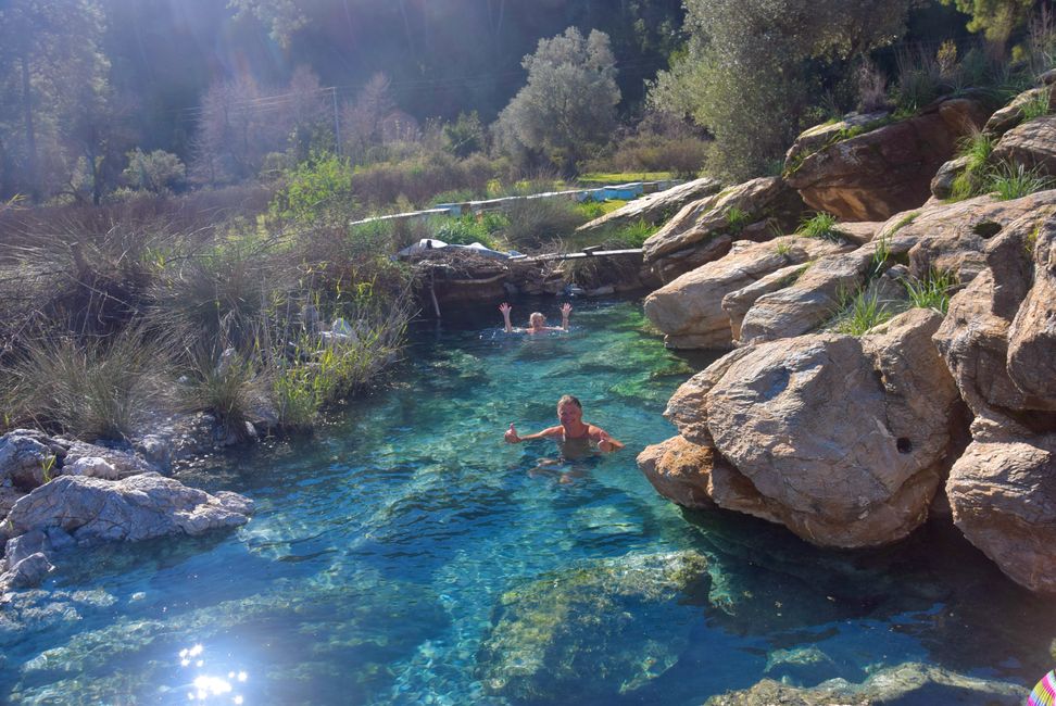 Hot Pot bei Dalyan