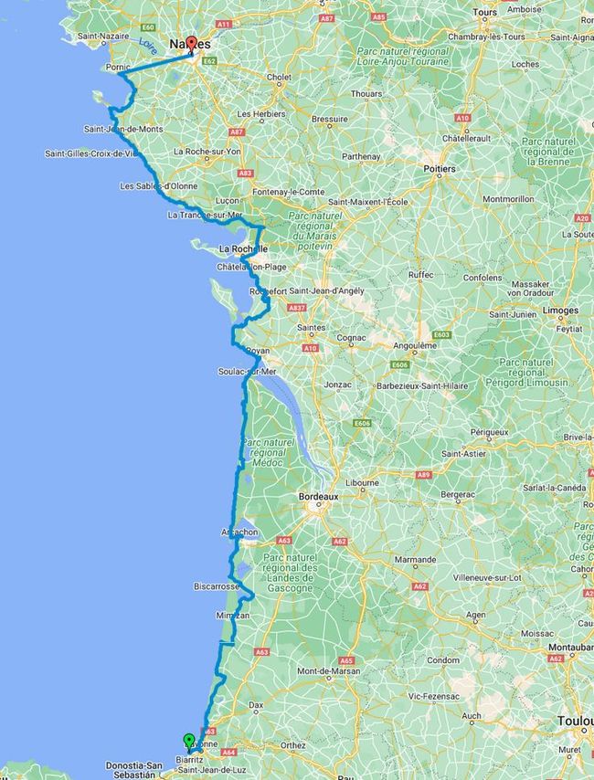Montalivet - Royan - Rochefort - La Rochelle