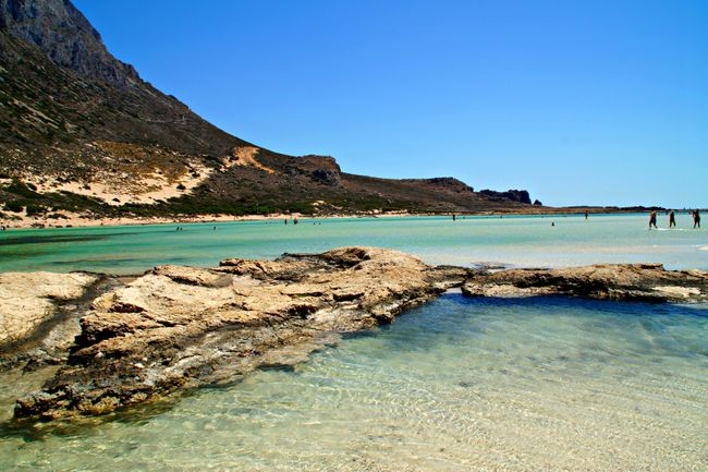 Mass tourism in Gramvoussa and Balos