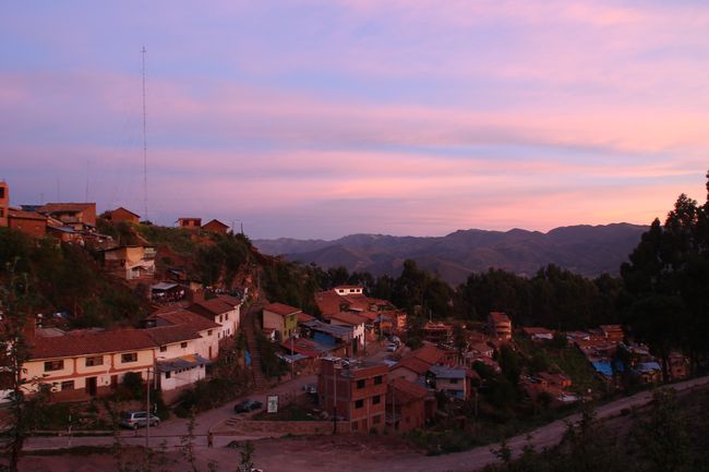 On the outskirts of Cusco