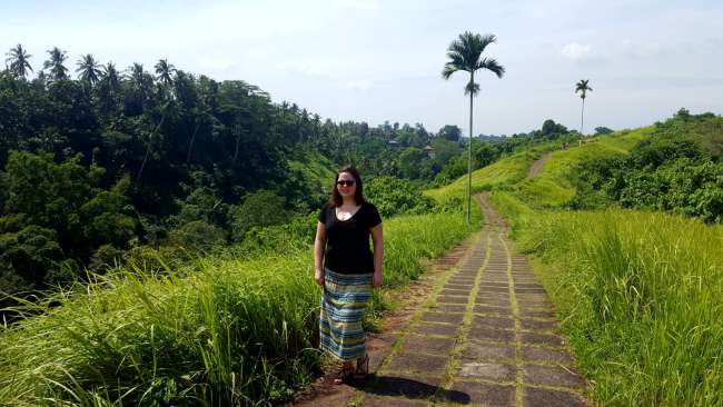 Keschi visiting Bali
