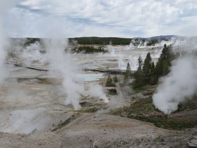 Day 10: Yellowstone NP, Norris Geyser Basin, Midway Geyser Basin, Lower Geyser Basin
