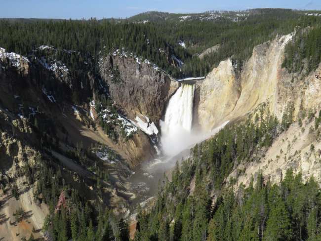 Lower Fall of the Grand Canyon of the Yellowstone River