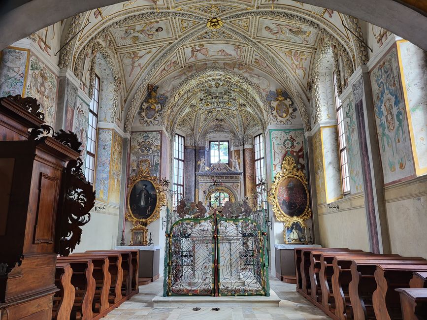 All Saints' Chapel in Teltsch Castle