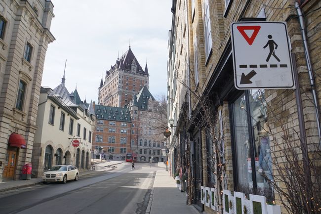 Quebec City und die Weiten des Sankt-Lorenz-Stroms