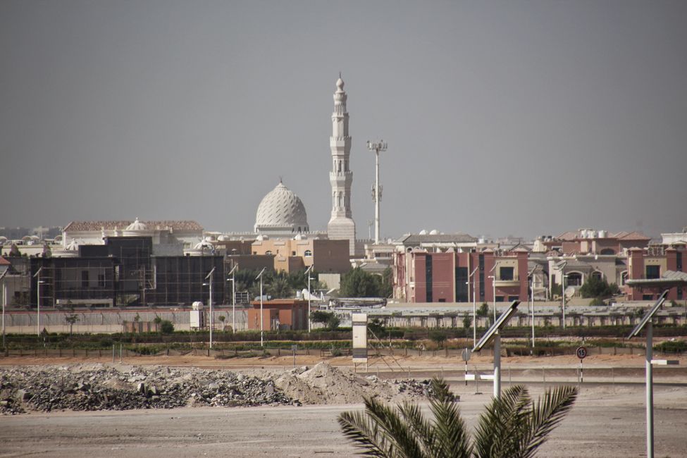 Blick Richtung Abu Dhabi