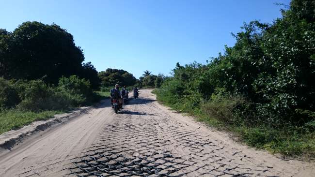 Motorradfahrt nach Mosambik