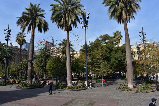 Явган аялалын гутал өмссөн амьдралын хэв маяг, Сантьяго де Чили