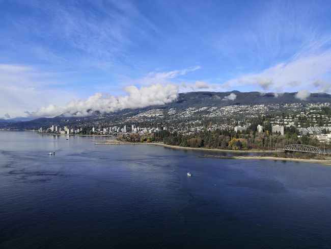 View from the Lions Gate Bridge 