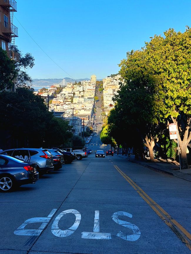 Steep street in SF