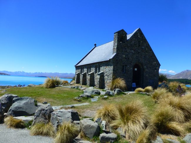 From Christchurch to Omarama - the 1st day in New Zealand